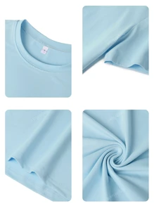 New Soft & Versatile Women Summer Casual Loose Fit Round Neck Breathable Fruit Print T-Shirt
