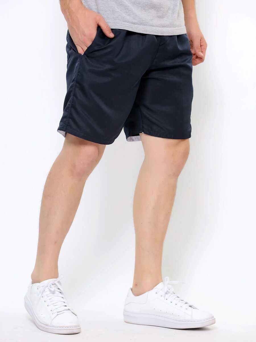 Bermuda Men's Mauricinho Model - Gorilla - Sporty Ideal For Gym Running And Beach Summer Promotion - Màu xanh hải quân - Xem 1