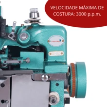 Professional Overlock Sewing Machine 150W With Pedal, Keys And 10 Needles - View 5