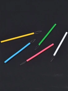 10pcs/Set Plastic Needle Threaders - Sewing Machine Thread Guides, Beading Tools, DIY Craft Accessories, Elderly Assistance Device - Multicolor - View 2