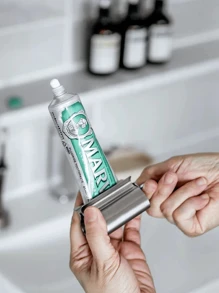 1 pieza Exprimidor de tubo de pasta de dientes de acero inoxidable, dispensador de presión manual para tinte de cabello de salón, exprimidor de crema de color de metal completo para peluqueros, artistas, salones de belleza, pintores, cosméticos, tubos de pintura, tintes teñidos, cremas de manos, de vuelta a la escuela, accesorios para el cabello, cepillo para el cabello, secador de pelo, cabello, barbero, cepillo de borde, cepillo de peinado, secador de pelo, laca para el cabello, productos para el cabello rizado, tijeras de corte de cabello, Navidad, barbería, peluquería, secador de pelo, cabello, accesorios, productos para el cabello, herramientas para el cabello, cuidado del cabello, cepillo para el cabello rizado, barbero, peinado, peluquería, cabello, viaje, productos para el cabello, herramientas para el cabello, cosas para el cabello, barbero, accesorios de barbero, barbería, equipo de peluquería