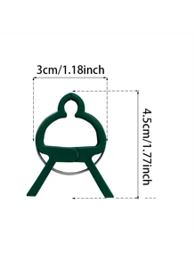 20pcs Adjustable Plant Clips - Reusable Flower, Vine, Vegetable And Tomato Garden Supports, Durable Plastic, Essential Gardening Tool