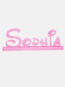 1 Piece Personalized Desk Name Plate, Desk Name Sign, Teacher Desk Name Sign, Office Desk Name Sign, Custom Name Plate, Lawyer Name Sign, Boss Gift,Multi-Functional,Ornamental,Reusable,Modern,Colorful,Cute,Vintage,Cartoon,Kawaii,Custom,Personalized,Unique,Customized,Workers,Clients,Students,For Business/Work/Office,For School,School Supplies,Back To School,School Gift,For Office,For School,For Classroom,For Teacher Gifts,For University,For Colleague,For Dorm Rooms,For Teacher,For Boys And Girls,For Teenagers,Junior High School Students,Middle School Students,High School Senior High School Students,College Students,University Students,Freshman,Sophomore,Underclassmen