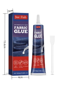 Bestselling Multipurpose Fabric Glue - Repair Clothing, Patterns, Holes, Leather, Shoe Insoles. Provides Excellent Adhesive Strength For High-Strength And Long-Lasting Bonding. Increases Gel Elasticity To Accommodate Fabric's Dynamic Changes And Prevent Cracking. Promotes Rapid Curing To Improve Work Efficiency. A Must-Have For Household.