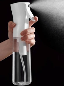 1pc 300ml Clear Spray Bottle, Simple Lotion Dispenser For Bathroombathroom Decor Fall Decor Back To School