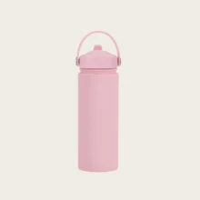 1 bình nước thể thao cách nhiệt chân không bằng thép không gỉ 500ML/17OZ, cốc du lịch miệng rộng chống rò rỉ di động có nắp ống hút, lý tưởng cho tập thể dục, cắm trại, quà tặng sinh nhật, quà tặng trở lại trường - Nhiều màu - Xem 11
