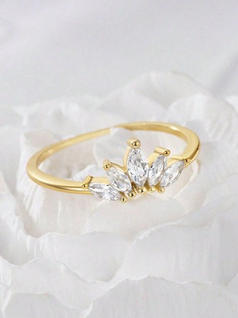 1pc Crown Shaped Ring With Twist Design Ring For Women 925 Sterling Silver Thin Rings Thumb Rings Fine Jewelry Gift