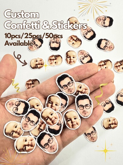 Adesivos personalizados com design exclusivo - Decalques para personagens e animais de estimação - Presentes adoráveis para fazer você mesmo para laptop, celular, álbum de recortes - Perfeitos para donos de animais de estimação, presentes de aniversário, Natal, presentes para ela, presentes para ele, presentes de Dia dos Namorados, fotos de casal, presentes de Natal, decoração de casa, decoração, presente personalizado, presente sob medida, multifuncional, personalizado, presente ideal para ele, namorado