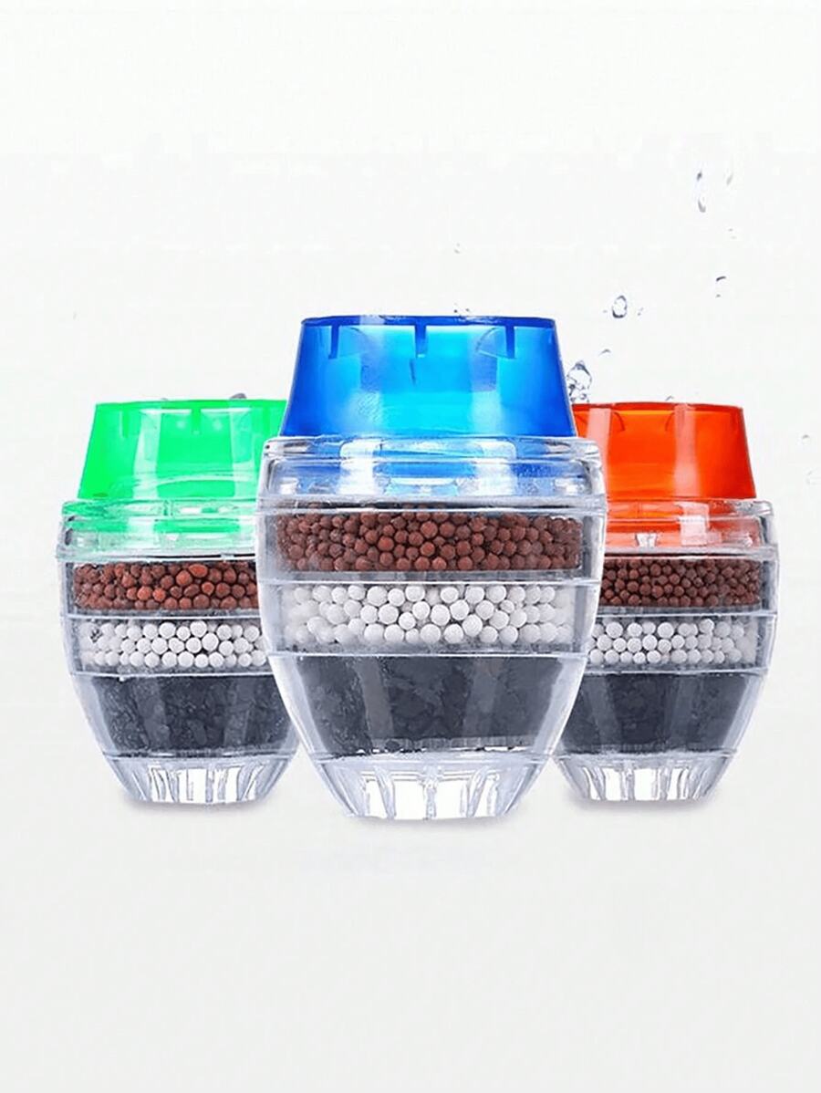 5-Layer Activated Carbon Water Filter Faucet Diverter, Suitable For Kitchen Faucet And Shower Head(The Product Is One Size, Please Pay Attention To The Aize)