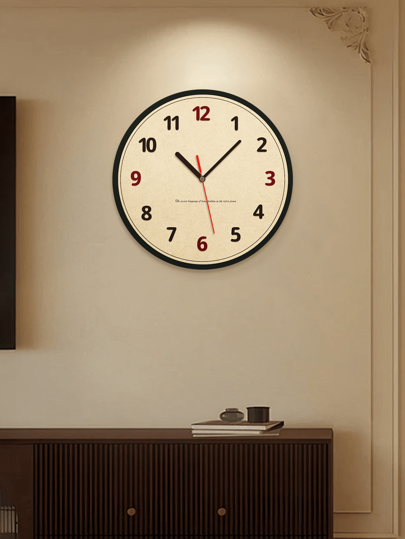 Retro Clock, Home Living Room Bedroom Moderne Atmospheric Creative Artistic Klok ation Clock. view 3