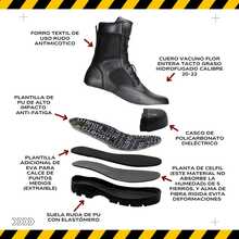Men Military & Tactical Boots - Black - View 4