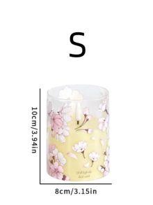 3 Stücke/Set Blumen LED-Flammenlose Kerzen mit Fernbedienung - Batteriebetriebene Kerzen, rauchlos, geeignet für Valentinstag, Weihnachten, Halloween und Partys, fernbedienbare Beleuchtung & Kerzen Dekoration