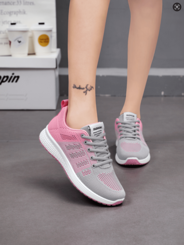 Women's Outdoor Sports Shoes, Breathable Running Shoes, Non-Slip Casual Sports Sneakers, Versatile & Fashionable