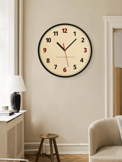 Retro Clock, Home Living Room Bedroom Moderne Atmospheric Creative Artistic Klok ation Clock. view 4