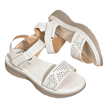 This Is A Women's Round Toe Flat Sandals. The Upper Is Designed With A Strap And Perforated For Breathability, With An Open Back And Buckle Closure To Prevent The Shoe From Slipping Off. The Insole Is Made Of PU. Suitable For All Women's Daily Wear, In A Solid Preppy Academic Y2K TPR (Thermoplastic Rubber) Material. Women's Round Toe Flat Sandals, Suitable For Beach, Wedding, Party, Outdoor, Office, Summer