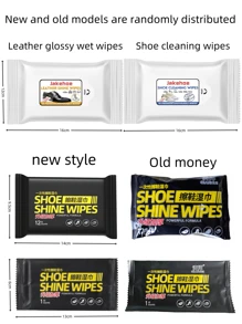 1 pièce, 10 pièces, 12 pièces Emportez avec vous des lingettes de nettoyage pour chaussures, lingettes de nettoyage jetables polyvalentes pour chaussures  et chaussures de sport, portefeuille, canapé . Lingettes humides de nettoyage pour petites chaussures blanches et chaussures de sport, lingettes de désinfection. (Les modèles neufs et anciens sont distribués aléatoirement)
