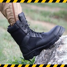 Men Military & Tactical Boots - Black - View 5