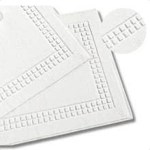 Towel Floor Mat Bathroom Thick Soft Professional Hotel White - White - View 3