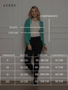 Kit 3 Women's Cropped Microfiber Jackets Water Resistant And UV Protection - 淺粉色 - 查看 2