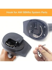 1pc Portable Anti-Theft Magnetic Tag Hook, Remover Security Tag Hook, Key Remover Hook, Handheld Clothes Alarm Remover Hook - Silver - View 2