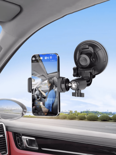 Universelle kfz-freihändige Saugnapf-Handyhalterung für Armaturenbrett oder Lüftung