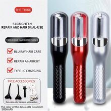 Multi-Functional Hair Cutting Tool Set, Women's Specialized, Automatic Split-End Trimmer, Straightening Comb, Various Hair Care Tools