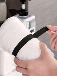 1m/3m/5m Charging Cable Organizer, Cable Ties Wrap, Hook And Loop Cable Tie, Data Cable Storage, Self-Gripping Double Sided RollWinder Hook And Loop Strap ,For Earphone/Usb Cables,Computer Cable Tie, Desktop Cable Back Organizer,Cable & Cord Management Home ,Back-To-School Season - Black - View 7