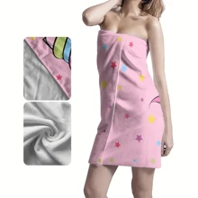 1pc Bestselling Rainbow Unicorn Keizoro Ultra-Soft Microfiber Beach Towel, Quick-Dry, Highly Absorbent Suitable For Beach, Hotel, Gym, Bathroom, Digital Printing Summer Holiday Bathroom Decor