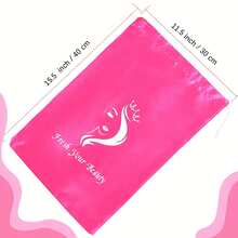 AliLeader 6 件装假发收纳袋带抽绳假发旅行袋抽绳假发收纳袋大号假发收纳包，可收纳捆扎假发、接发、工具、商务礼品袋假发收纳 - 彩色 - 查看 5