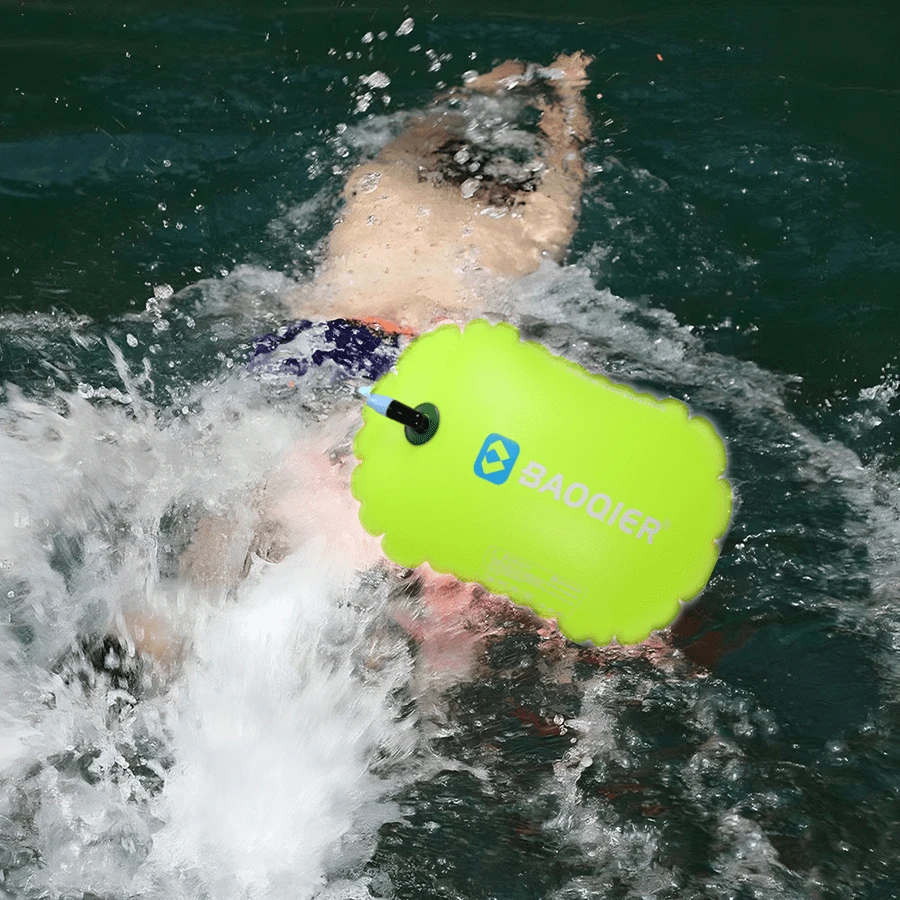 Adult Swimming Buoy Inflatable Float Bag For Water Sports & Outdoor Swimming, Beach Essentials, Beach Accessories, Pool Float