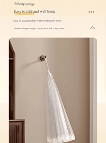 Nuevo protector rectangular de malla plegable a prueba de polvo para mesa de comedor comercial, picnic, cocina. Lavable.