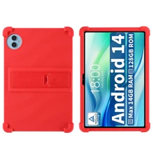 Étui pour Teclast P50, étui enfant en silicone souple antichoc pour tablette Android 14 pouces, coque en gel de silice souple pour Teclast P50s, 11 pouces, étui avec support pour Teclast P50 2024 et Teclast P50S, étui enfant antichoc en silicone protecteur 11 pouces