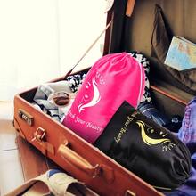 AliLeader 6 件装假发收纳袋带抽绳假发旅行袋抽绳假发收纳袋大号假发收纳包，可收纳捆扎假发、接发、工具、商务礼品袋假发收纳 - 彩色 - 查看 9