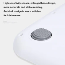 1pc Kitchen Scale, Electronic Scale, Small Electronic Kitchen Scale, Household Kitchen Scale For Fruit, Jewelry, Food, Seasoning, Weighing Range 5000g/1g - Silver - View 6