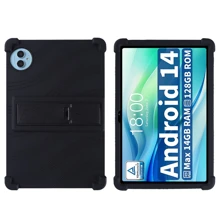 Étui pour Teclast P50, étui enfant en silicone souple antichoc pour tablette Android 14 pouces, coque en gel de silice souple pour Teclast P50s, 11 pouces, étui avec support pour Teclast P50 2024 et Teclast P50S, étui enfant antichoc en silicone protecteur 11 pouces