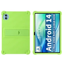 Étui pour Teclast P50, étui enfant en silicone souple antichoc pour tablette Android 14 pouces, coque en gel de silice souple pour Teclast P50s, 11 pouces, étui avec support pour Teclast P50 2024 et Teclast P50S, étui enfant antichoc en silicone protecteur 11 pouces