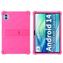 Étui pour Teclast P50, étui enfant en silicone souple antichoc pour tablette Android 14 pouces, coque en gel de silice souple pour Teclast P50s, 11 pouces, étui avec support pour Teclast P50 2024 et Teclast P50S, étui enfant antichoc en silicone protecteur 11 pouces