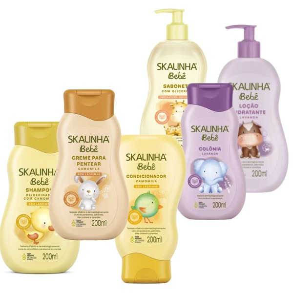 Kit Skalinha Bebê - 6 Itens