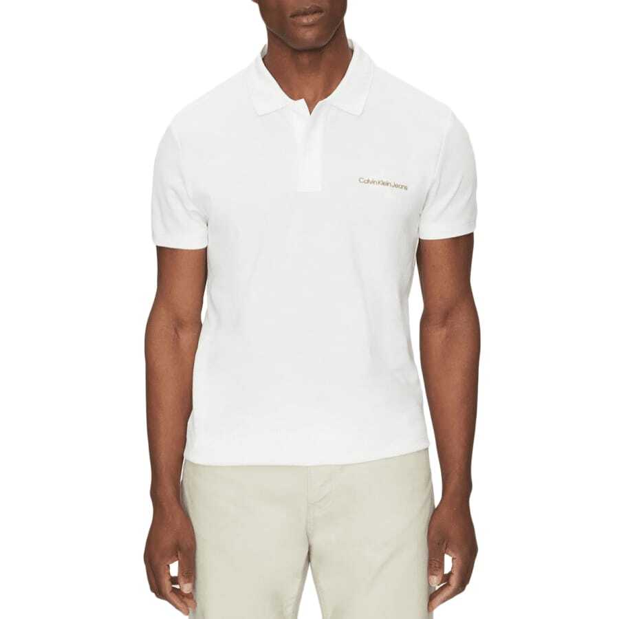 Calvin Klein MONOLOGO POLO - Bright white - View 1