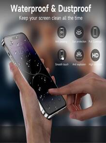 3pcs 9H Anti-Peeping Tempered Glass Screen Protector Film Compatible With Samsung Galaxy S25/16, Poco/Redmi 14C 13C, Honor - Privacy Protection Without Bubbles, Not Supporting Fingerprint Unlock Gift For Birthday, Family, Friends Anti-Spy, Phone Screen Protector, Phone Accessories