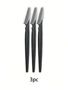 12 件女士眉毛、面部、体毛修剪器剃须刀带盖，化妆工具套装脱毛、面部脱毛、毛发修剪器、毛发修剪器、理发用品、理发、包、收纳、存储、发饰