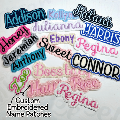 Patch personalizado com nome, crachá, patch para madrinha, patch com palavra, patch para lancheira, patch personalizado com palavra, patch com nome para presentes, bordado, decoração para casa, decoração, presente personalizado, presente sob medida, patch personalizado com nome bordado, multifuncional, durável, ornamental, reutilizável, requintado, elegante, de alta qualidade, colorido, moderno, personalizado, exclusivo, adesivos personalizados, decoração de Natal, para inauguração de casa