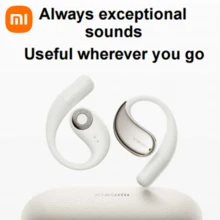 Xiaomi Openwear 立体声砂岩米色，17x12mm 椭圆形动态驱动器，10mm 声音泄漏减少驱动器，7.5 小时/38.5 小时超长电池寿命，开放式耳朵设计让您全天舒适，轻松适合不同耳型，双麦克风通话降噪 - 米色 - 查看 10