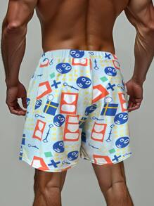 Pantalones casuales para hombres para actividades al aire libre, vacaciones y playa, de alta calidad y muy elásticos, tipo bermudas estilo hawaiano