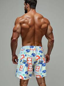 Pantalones casuales para hombres para actividades al aire libre, vacaciones y playa, de alta calidad y muy elásticos, tipo bermudas estilo hawaiano