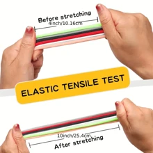 1 Pair Of Elastic No-Tie Shoelaces With Buckle - Multicolor, Quick-Lace System For Sneakers And Shoes, Durable Knit Fabric, Non-Fade, Easy To Use Shoelace Aid Tool