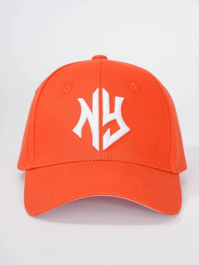 1pc Women's Adjustable Letter Embroidered Baseball Cap, Outdoor Casual Hat