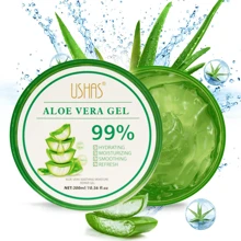 Kynley Gel de aloe vera orgánico de 300ML - crema hidratante natural, crema hidratante para el vello corporal, Envío desde España en 24-72H