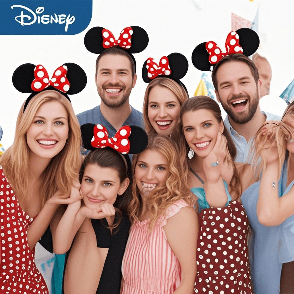 Disney 1pc Disney, Universal Studios Minnie Mickey Mouse Headband, High Crown, Face Washing Headband, Women, Cute Hair Accessories, Party Cosplay Props, Fashion Accessories [Reference The Last 3 Photos For The Bulk Item] [There May Be Slight Printing Defects On The Bulk Item, Which Is A Normal Phenomenon]