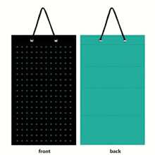 1pc Hanging Shoe Charm Holder With 100/180/216 Holes, Portable Shoe Decoration For Charms Display Stand, Wall Mounted Display Holder For Shoe Charms (Shoe Charms Not Included)